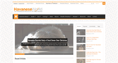 Desktop Screenshot of havaneseworld.org